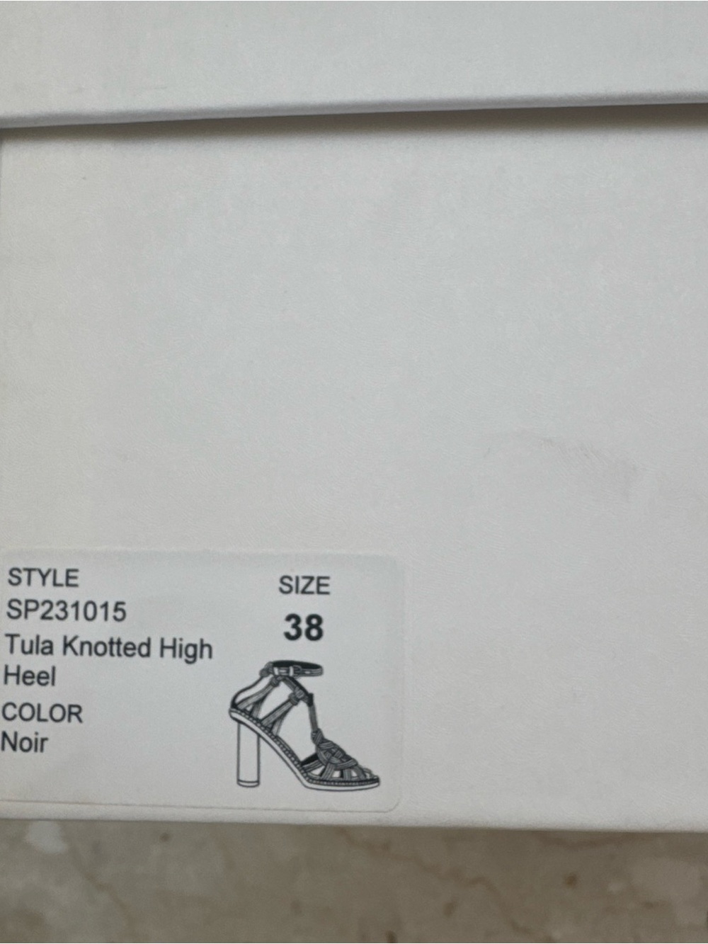 Ulla Johnson TULA Leather Knotted Sandals - Picture 3 of 4